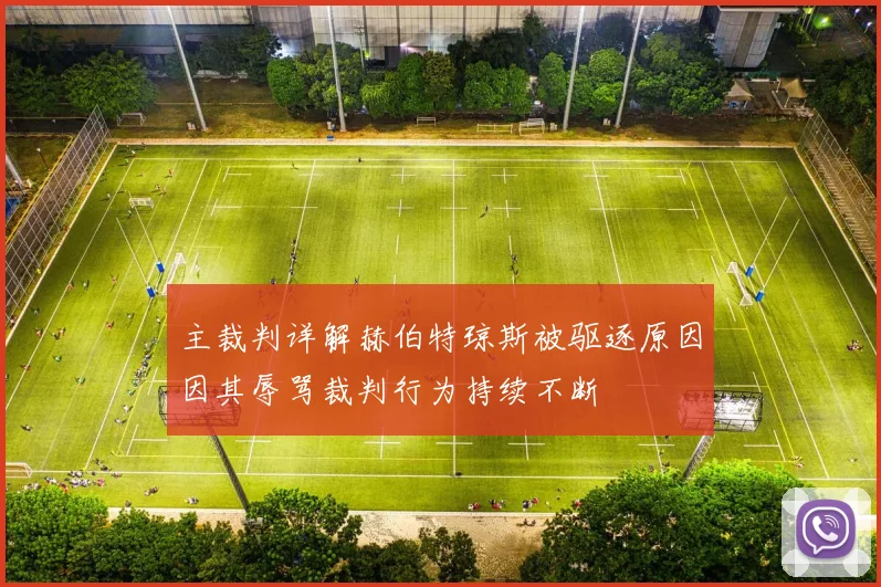 主裁判详解赫伯特琼斯被驱逐原因因其辱骂裁判行为持续不断