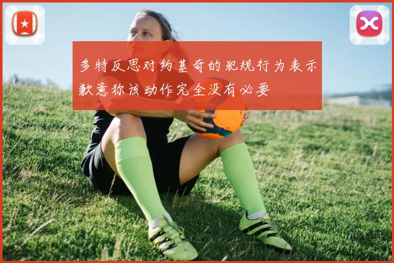 多特反思对约基奇的犯规行为表示歉意称该动作完全没有必要